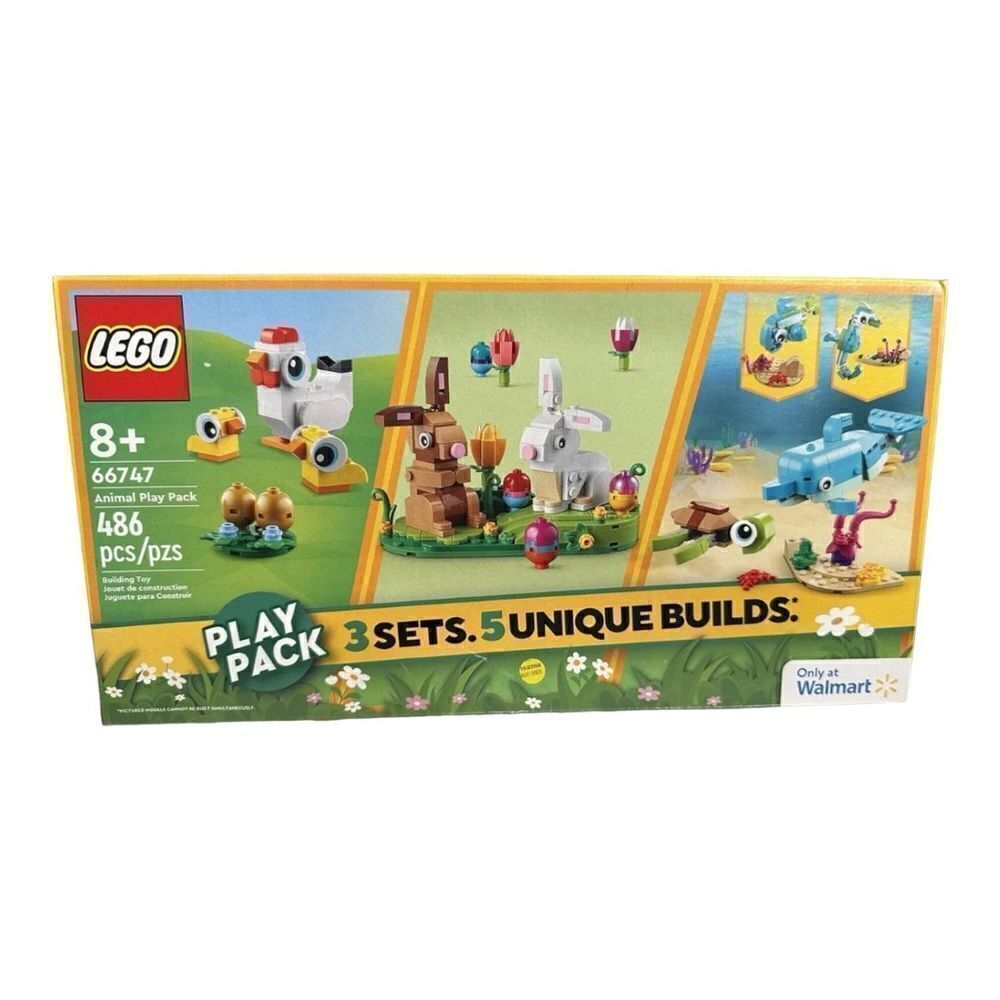 LEGO 66747 Limited Edition Animal Play Pack 66747 (486 pieces) 5 builds